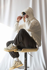 Shark oversized hoodie OGONPUSHKA 8043275 photo №13