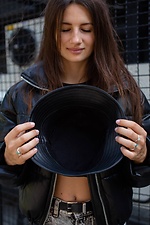 Warm panama leatherette black Without 8048275 photo №5
