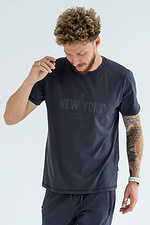 Чоловіча футболка New York Попеляста Teamv 8034277 фото №2