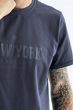 Чоловіча футболка New York Попеляста Teamv 8034277 фото №6