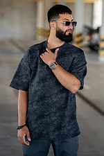 Men's printed T-shirt Oversized Stone Ash Teamv 8034278 photo №2
