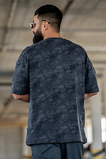 Men's printed T-shirt Oversized Stone Ash Teamv 8034278 photo №3