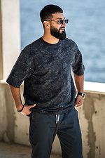 Men's printed T-shirt Oversized Stone Ash Teamv 8034278 photo №6