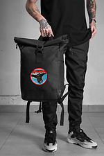 Casual Rolltop School Backpack For Boy With Print How to Train Your Dragon Black Without 8055278 photo №2