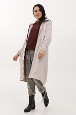 Stylish autumn raincoat balloon in a casual style with a zipper Garne 3039279 photo №2