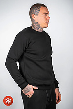 Warmes Herren-Sweatshirt mit Logo Basic Black Teamv 8034279 Foto №4