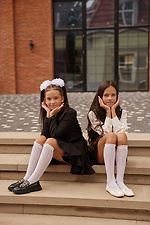 Детские белые ажурные гольфы M-SOCKS 2040280 фото №3