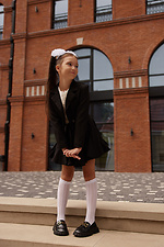 Детские белые ажурные гольфы M-SOCKS 2040280 фото №4