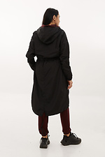 Stylish autumn raincoat balloon in a casual style with a zipper Garne 3039280 photo №5