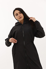 Stylish autumn raincoat balloon in a casual style with a zipper Garne 3039280 photo №6