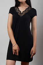 Thin nightgown for sleeping with lace at the neckline Effetto 4028280 photo №1