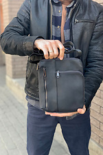 Shoulder bag in brushed leather with wide strap Mamakazala 8038280 photo №5