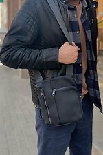 Shoulder bag in brushed leather with wide strap Mamakazala 8038280 photo №6