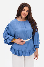 Blouse VAILA Blue Garne 3043282 photo №5