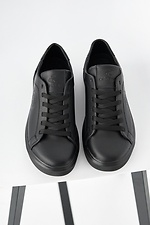 Boys' Teenage Leather Lace Up Sneakers  8019285 photo №2