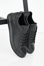 Boys' Teenage Leather Lace Up Sneakers  8019285 photo №3