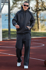 Warmer übergroßer Herrenanzug Franky 3 Graphite Teamv 8034285 Foto №2