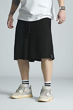 Knitted shorts OGONPUSHKA Breet 2.0 black OGONPUSHKA 8043285 photo №1