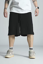 Knitted shorts OGONPUSHKA Breet 2.0 black OGONPUSHKA 8043285 photo №2