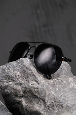 Sunglasses Without Aviator Black Without 8049286 photo №4