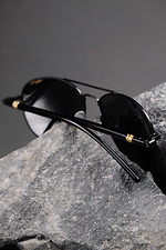 Sunglasses Without Aviator Black Without 8049286 photo №5