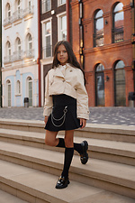 Дитячі чорні гольфи однотонні M-SOCKS 2040287 фото №3