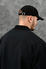 Waterproof bomber jacket black with a zipper GARD 8011287 photo №5