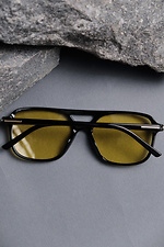 Sonnenbrille ohne starkes Gelb Without 8049288 Foto №5