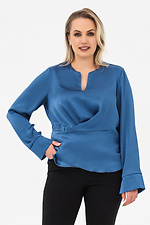 Блуза ELIF Синій Garne 3044289 фото №5