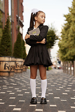 Children's white knee socks plain M-SOCKS 2040290 photo №7