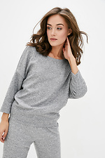 Knitted oversized jacket VESTA with one-piece sleeves Garne 3037290 photo №1