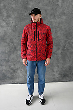 Waterproof jacket windbreaker red with a hood GARD 8011290 photo №2