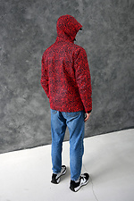 Waterproof jacket windbreaker red with a hood GARD 8011290 photo №5