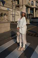 Plain milk tights M-SOCKS 2040291 photo №7