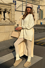 Plain milk tights M-SOCKS 2040291 photo №8