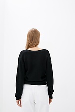 Короткий напіввовняний кардиган на ґудзиках Sewel 4038291 фото №3