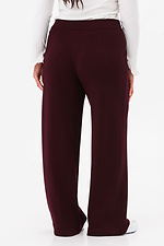 Trousers LUDA burgundy Garne 3043292 photo №4