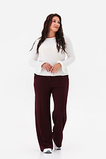 Trousers LUDA burgundy Garne 3043292 photo №5