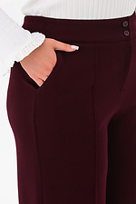Trousers LUDA burgundy Garne 3043292 photo №6
