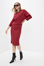 Knitted oversized jacket VESTA with one-piece sleeves Garne 3037293 photo №2