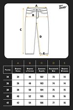 Women's tapered mom jeans Denim Mom Blue Teamv 8034294 photo №9