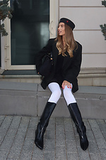 Білі колготки однотонні M-SOCKS 2040295 фото №7