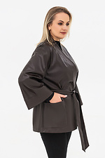 Кардиган SQUARE Темно-коричневий Garne 3044295 фото №2
