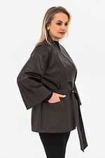 Кардиган SQUARE Темно-коричневий Garne 3044295 фото №4