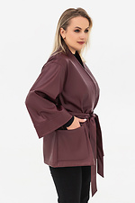 Кардиган SQUARE Бордовий Garne 3044296 фото №4