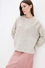 Knitted oversized jumper with 3/4 sleeves Sewel 4038296 photo №1