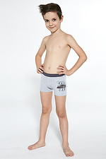 Детские хлопковые трусы-шорты для мальчика Cornette 2026299 фото №1