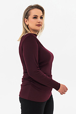 Лонгслив BANI Бордовый Garne 3044300 фото №3