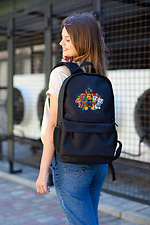 Casual School Backpack For Girls With Print Puppy Patrol Black Without 8055301 photo №2