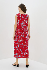 Штапельна сукня BREZE без рукавів відрізна по талії з розрізом Garne 3038302 фото №4